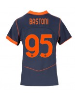 Inter Milan Alessandro Bastoni #95 Alternativní Dres pro Dámské 2025-26 Krátký Rukáv Inter Milan Alessandro Bastoni #95 Alternativní Dres pro Dámské 2025-26 Krátký Rukáv